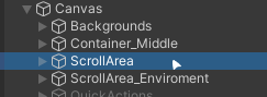 Scroll Area Selection