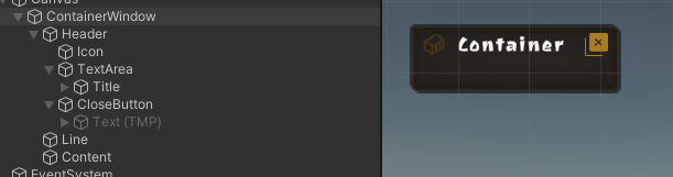 Showing the final window result