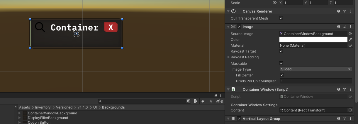 Referencing the new image to ContainerWindow