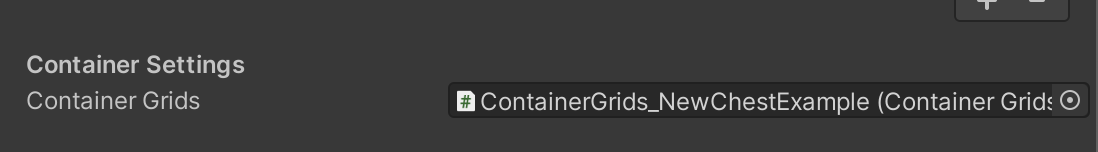 Setting Container Grids with the prefab