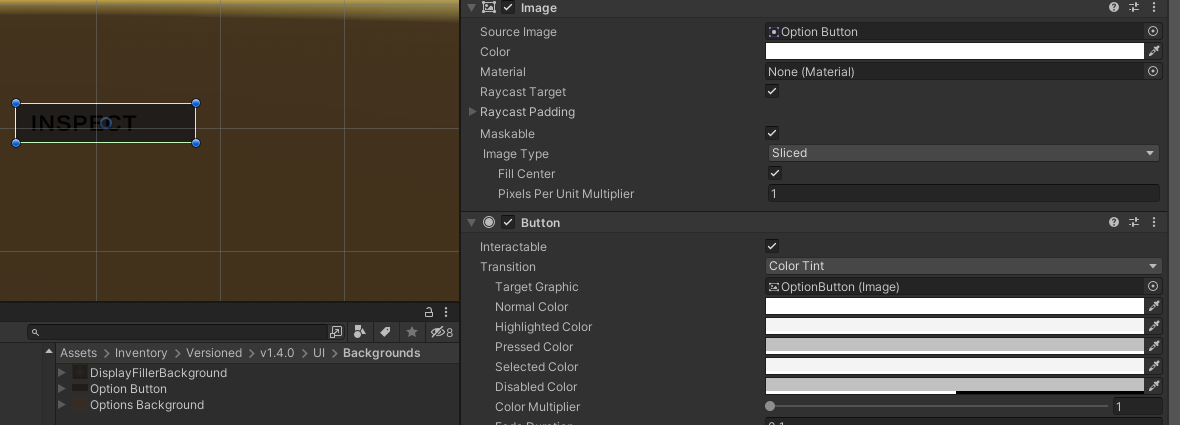 Referencing the Option Button background