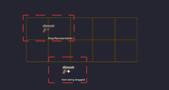 Inventory Settings Drag Representation
