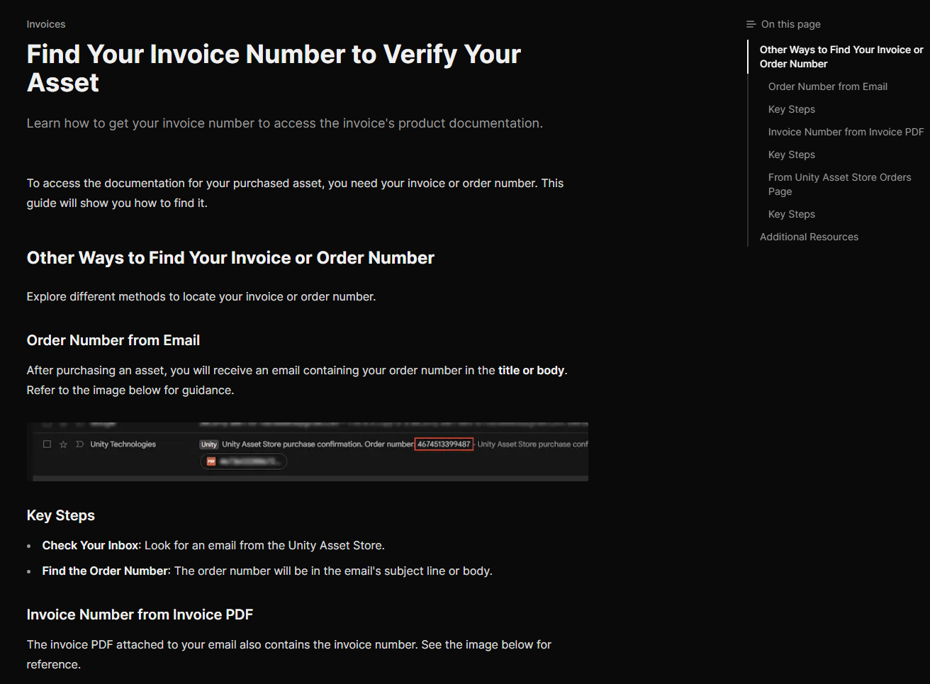 Understanding the Content