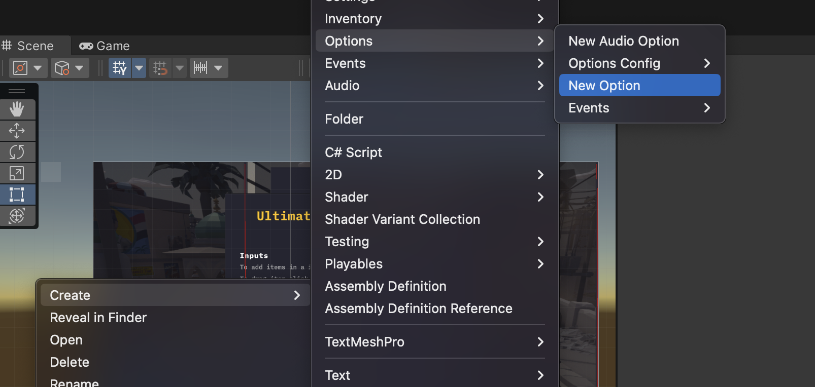 Creating Discard Option SO